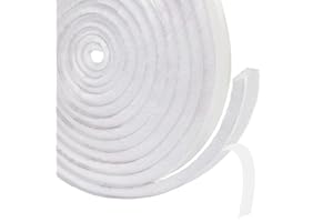 QIPUNEKY Bürstendichtung Türdichtung Selbstklebend 9 mm(B) x 23mm(D) x6M(L), Türbodendichtung Insektenschutz, Dichtungsbürste für Tür, Fenster, Kleiderschränk,Zugluftstopper für Türen