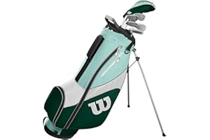 Wilson Golf Medio Set Pro Staff SGI, Juego de Palos de Golf, Nivel Principiante y Avanzado