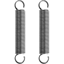 Molla Di Estensione In Acciaio A Molla Compressa Estesa A 2 Pezzi Molle A Doppio Gancio 2x18x150mm