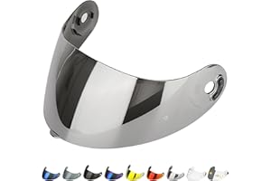 ‎EVERALO Everalo Kompatibel mit Xlite 802rr Visier - x803 - x802 - x802r - x702 - x661 - x603 - xsf 02 - Helmvisier Nolan Kompatibel Pinlock Ready