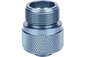 Wosune Adattatore per Serbatoio del Gas, Fornello a Gas di Piccole Dimensioni per Pistola a Fiamma, Adattatore GPL