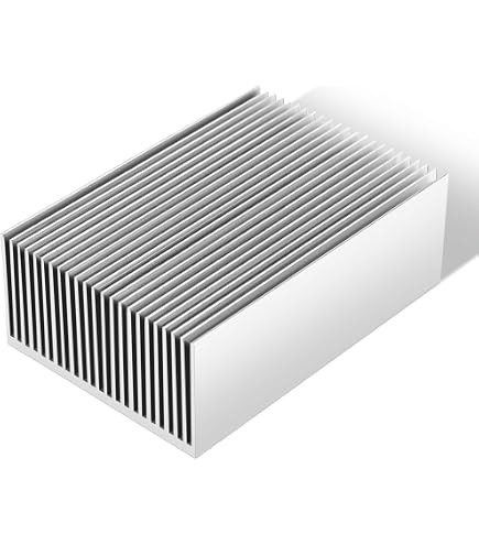 10 Dissipatori Di Calore In Alluminio Nero – 22x6x70 Mm, Per SSD M.2 2280, Transistor, IC, Amplificatori, Conduzione Termica