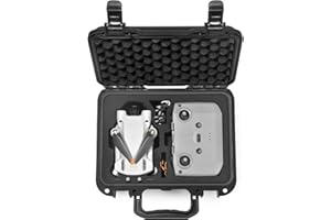 LEKUFEE Waterproof Hard Case for DJI mini 4 Pro Drone/DJI Mini 3 /DJI Mini 3 Pro/DJI RC N1 Remote Controller and Accessories (Case Only)(Not Fit DJI RC)