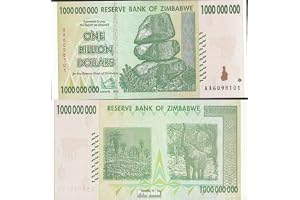 Sedel zimbabwe Pick-nummer: 83 ocirkulerad 2008 1 000 000 000 dollar (pengar för samlare - inget betalningsmedel med) Andra däggdjur (apor/dinosaurier/elefanter ...)