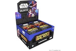 FANTASY FLIGHT GAMES Asmodee - FFG - Star Wars: Unlimited Shadows of The Galaxy - Boîte de 24 Boosters - Jeu de Cartes à Collectionner - Jeu de société - pour Adultes et Enfants, dès 12 Ans, 2 Joueurs - Version Anglaise