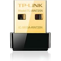TP-Link USB WiFi Adapter for PC(TL-WN725N), N150 Wireless Network Adapter for Desktop - Nano Size WiFi Dongle Compatible…