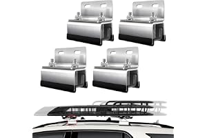 Takhållare monteringssats, 4 stycken Van Roof rack, monteringshållare, rostfritt stål Van Roof Rack, stabil takhållare för Pr