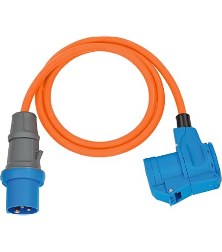 RVPLAN Wohnmobil-Verlängerungskabel 50 A, 15 M – STW-Kabel Mit Verriegelungsstecker, Für Generator & Haus