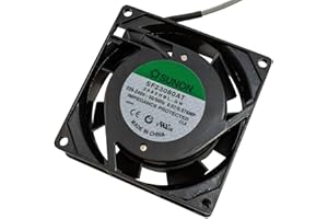 Ventilatore 230V AC 14W 80x80x25mm 30,5m³/h 2450U/Min 30,5m³/h Sunon SF23080AT2082HBL
