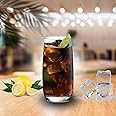 Ocean Ivory Hi Ball,370 Ml. | Soda Lime Glass | Set of 6 | Clear & Transparent | Used to Serve Water, Juice, Soft Drink, and Other Iced Beverages |Home Party, Offices, Hotel & Restaurant