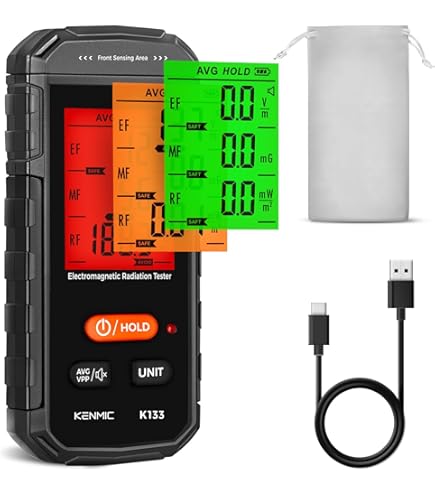 SHINING HOUSE Detektor für elektromagnetische Strahlung, EMF-Messgerät SHINING HOUSE Detektor für elektromagnetische Strahlung, EMF-Messgerät