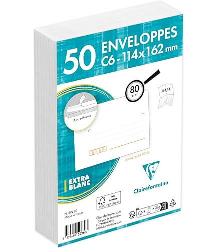 Netuno 50 Buste Bianche Formato C4 229 × 324 Mm Con Finestra - Foto 6