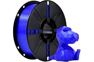 iBOSS Filamento PLA 1,75 1KG azul, filamento para impresoras 3D, precisión dimensional +/- 0,02 mm, carrete de filamento 3D, adecuado para la mayoría de las impresoras 3D (azul marino)