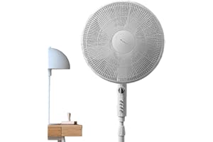 POCHY Protection du Ventilateur - Filet Protection Anti-poussière pour Ventilateur Dessin animé,Housse Protection pour Ventilateur Sol, Filet Protection des Doigts pour, Idoblo