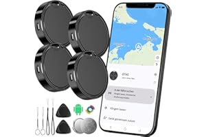Tracker Android Smart Tag Android Tracker Android Tag Schlüsselfinder kompatibel mit Google Finden Hub APP (Android NUR) IP67 Android Tracker Bluetooth KeyFinder für Koffer/Gepäck/Brieftasche