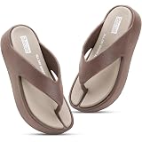 DOCTOR HEALTH SUPER SOFT Women Soft Cushioned Flip Flops | Lightweight Comfort Slippers | Anti-Slip Casual Sandals for Indoor Outdoor Everyday Wear: 
