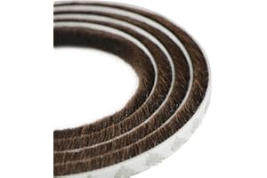 UOOOM UOOM Taśma Szczotka Samoprzylepna 9mm x 5mm (Brązowa)