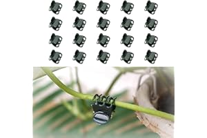 SIYUPU Orchid Clips Supports - 20 Pcs Plant Wall Clips for Climbing Plants and Vines