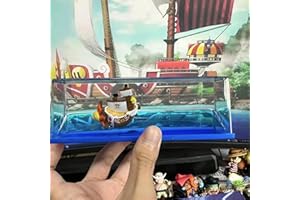YCXYDR Borraccia per navi da crociera Inaffondabile Thousand Sunny Nave da crociera, One Piece Mille Sunny Nave Giocattoli Nave Cruise Ship Modello Home Decorazione Da Tavolo Regalo Ornamenti