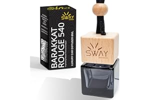 Bakkarat Rouge 540 Car Air Freshener for Men and Women | Strong Car Perfume Air Freshener with Odour Eliminating Technology | Long Lasting Car Air Freshener by Sway Fragrance