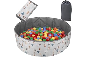 Bollpool för barn vikbar lekplats baby lekplats parkbollar bärbart lekcenter inomhus och utomhus (bollpool, 100 cm)