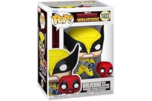 Funko Pop! & Buddy: Deadpool & Wolverine - Wolverine with Babypool - Collectable Vinyl Figure - Gift Idea - Official Merchandise - Toys for Kids & Adults - Model Figure for Collectors and Display