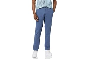 Amazon Essentials Hombre Pantalón Chino Elástico, Cómodo, Lavado y de Ajuste Deportivo (Previamente Goodthreads)