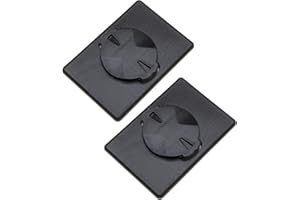 VGOL 2 Pieces Phone Bicycle Mount Adapter Self-Adhesive Sticker Bicycle Computer Sticker Compatible with Garmin Edge Holder
