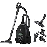 Electrolux PD82-GREEN Aspirapolvere con Sacco, Potenza max 600 W, Sistema Aspirazione AeroPro, 2 spazzole, Accessorio 3in1, N