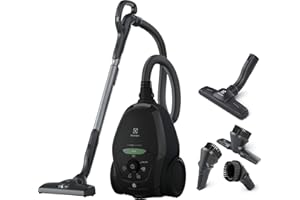 Electrolux PD82-GREEN Aspirapolvere con Sacco, Potenza max 600 W, Sistema Aspirazione AeroPro, 2 spazzole, Accessorio 3in1