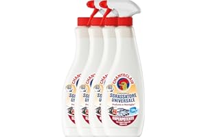 Chanteclair - Sgrassatore Universale, Superpotente, Profumo di Marsiglia, Formula Originale - 2 Spray + 2 Ricariche da 600 ml