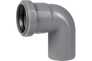 Ostendorf HT Abwasser Bogen 50mm 87° Grau PP 1 Stück