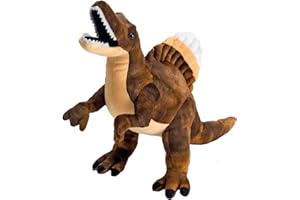 Wild Republic Spinosaurus Plusz, wypchane zwierzę dinozaur, pluszowa zabawka, prezenty dla dzieci, dinozaur, 25 cm