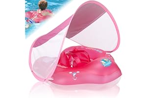 JIAHUADE Anneau de Natation pour Bébé,Bouée Bébé,Bébé Piscine Bague Natation Flottante,Bouée Siège Gonflable Flotteur,Bébé Siège de Piscine,Flotteur de Piscine Convient aux bébés de 6 à 48 Mois