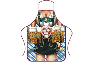 Anzhee Sexy BBQ Apron Creative Cooking Apron Kitchen Apron Barbecue Apron Funny Motif Apron for Women Men Friend Party Novelty Funny Apron Gift