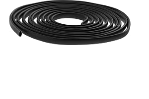 AUPROTEC Krympslang svart 1 m - 20 m: 6,4 mm innerdiameter 1/4 tum 5 m