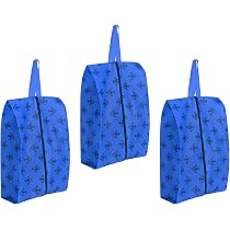 Blue Firm Grip Non Skid Shoe Cover, Extra Large