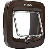 Sureflap Chatiere A Puce Electronique Pour Chat Brun Amazon Fr Animalerie