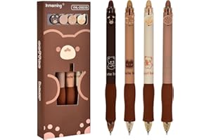 GDFJBG 4 Stück Radierbarer Kugelschreiber, Erasable Pen Set einziehbare Tintenroller Radierbar für Studenten Geschenk, Schul Bürobedarf (0,5mm Blau)