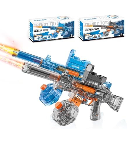 Pistolet à Eau électrique Avec LED – 10 M De Portée – 800 Ml – Rechargeable – été Plage Piscine