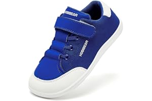 HOBIBEAR Kids Calzado Descalzo Ancho para niños niñas Outdoor Trail Running Walking Ligeras Flexibles de Trail Shoes