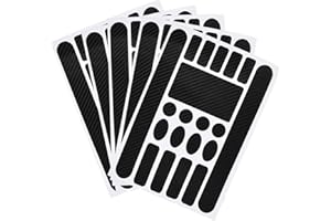 Ehuihuan 100 Pcs Pegatinas Bicicleta, 5 Sets, Protector Cuadro Bicicleta Impermeable Anti-Rub, Película Protección Pintura, Pegatinas Adhesivas para Bicicleta Montaña Carretera