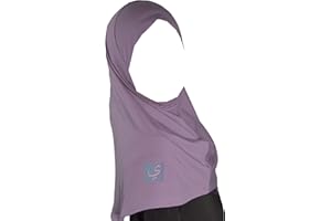 Yaqeen Pañuelo instantáneo para niñas, hiyab liso al Amira, bufanda lista para usar, ideal para cualquier ocasión en la escuela/guardería