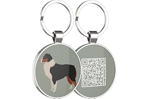 DISONTAG Medagliette per Animali Domestici, Medagliette per Cani Personalizzate, Medagliette per Cani Personalizzate, 41 Modelli realistici, Display informativo Unico | Modificabile