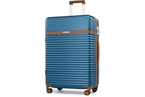 Joyway Koffer Trolleys Groß Koffer, Hartschalen Reisekoffer mit 4 Rollen und TSA Schloss, ABS Koffer XL 48x30x76cm,100L