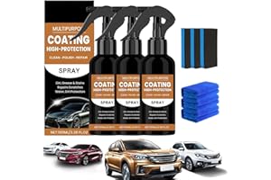 BXJINKELE Turbo Shine Nexa 3 In 1 High Protection Quick Car Coating Spray, Nexa Turbo Shine Nano Spray Auto, Auto-Beschichtungsspray, Autolack-Schnellwachs-Polierspray, Nano Repair & Protective Coating (3Set)