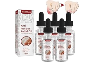 VOKKRV Onychomykose-Rapid-Relief öl, Anti-Paronychie-Relieföl zur Reparatur und Verbesserung der Gesundheit der Zehennägel, Behandlung eingewachsener Zehennägel Nagelreparaturlösung (5 Stöcke)