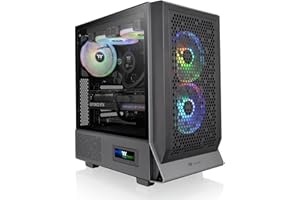 THERMALTAKE Ceres 300 TG ARGB | Boîtier Gaming | Black