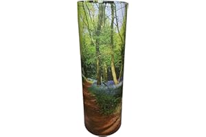Bluebell Woodland Round ScatterPod Adult Scattering Cremation Urn