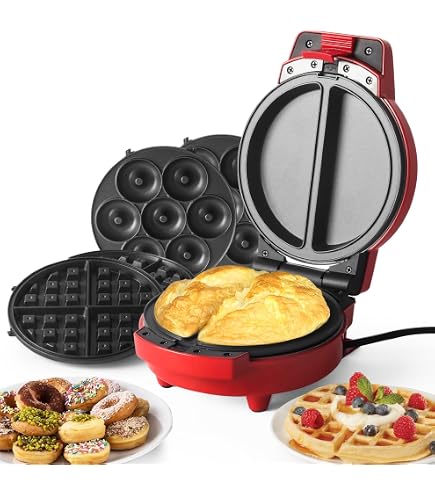 Syntrox Cup Cake Maker Kombigerät Mit Wechselplatt Produktbild-Vorschau 4